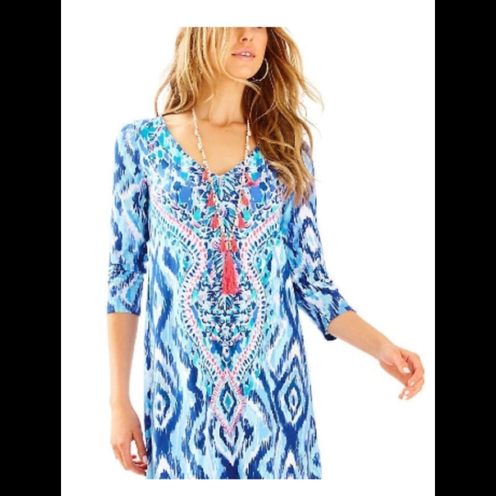 Lilly Pulitzer Ophelia Dress - Blue Swish